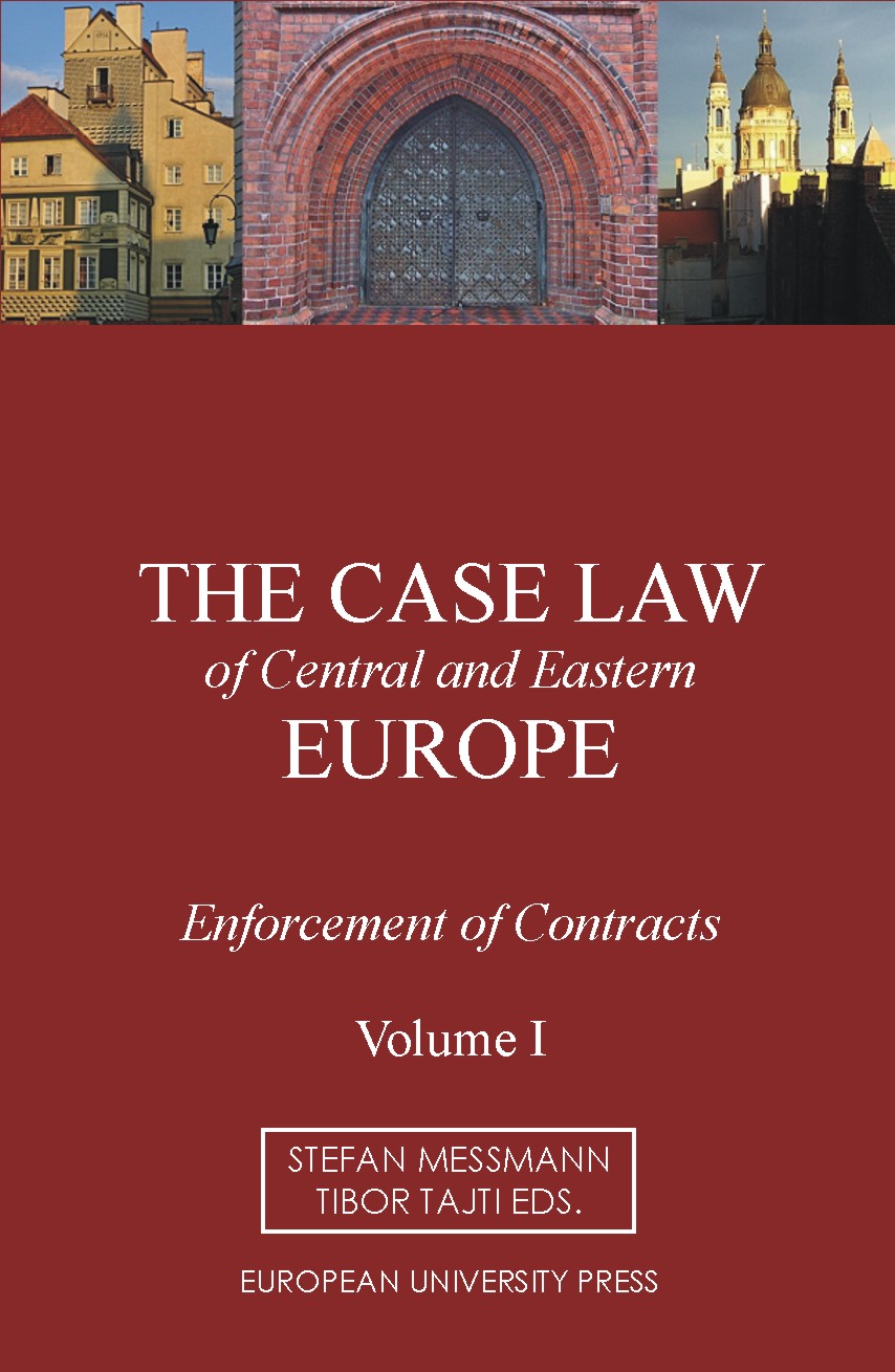 Messmann/Tajti: Case Law -
                                Contracts